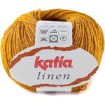Katia Linen 26 sinappi