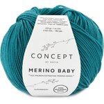 Katia Merino Baby 75 vihertävä petrooli