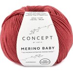 Katia Merino Baby 94 vadelmanpunainen