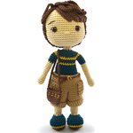 Amigurumi-pakkaus Nukke Daniel