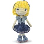Amigurumi-pakkaus Nukke Amy