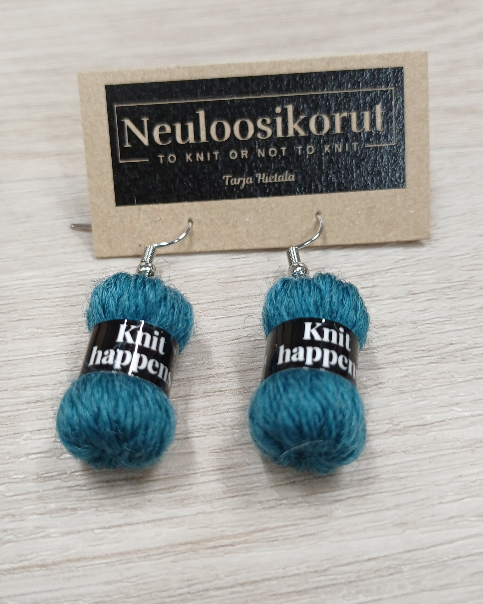 Lankakeräkorvikset Knit happens - petrooli