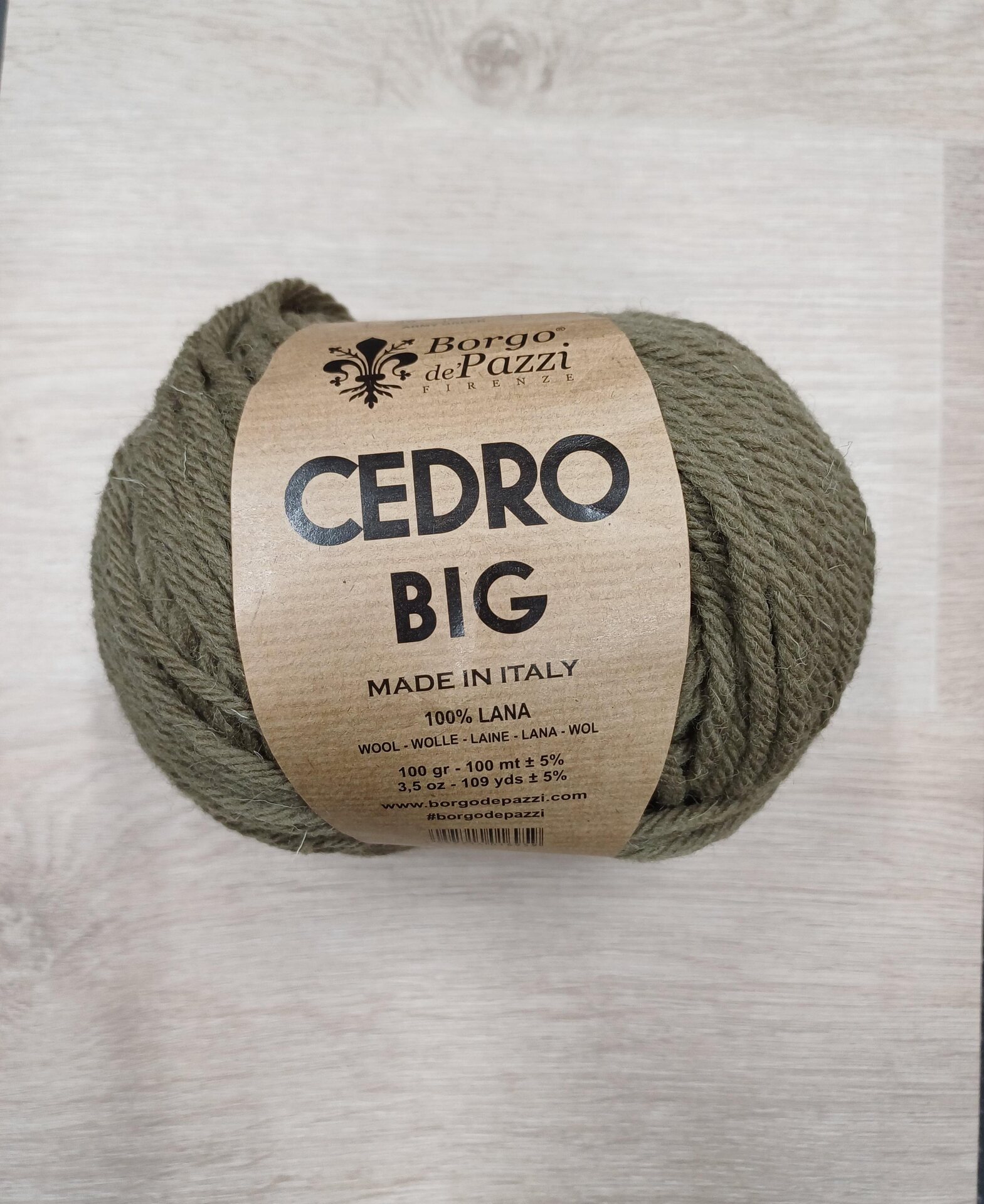 Borgo de'Pazzi Cedro Big 50 Army Green