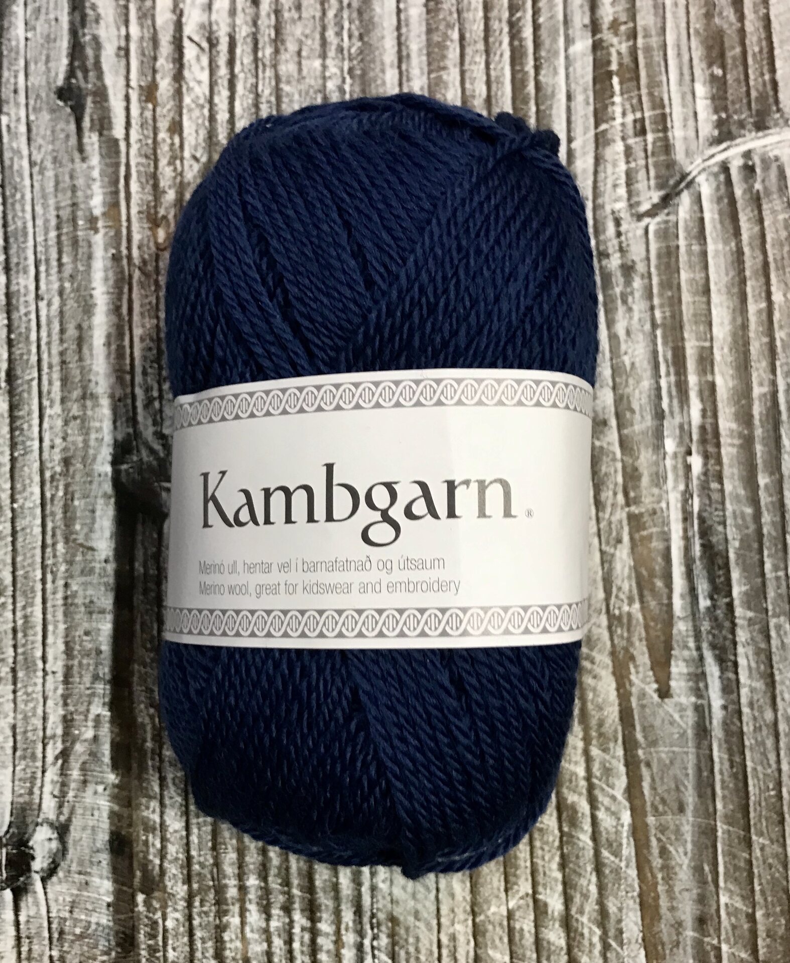 Istex Kambgarn 0942 tummansininen