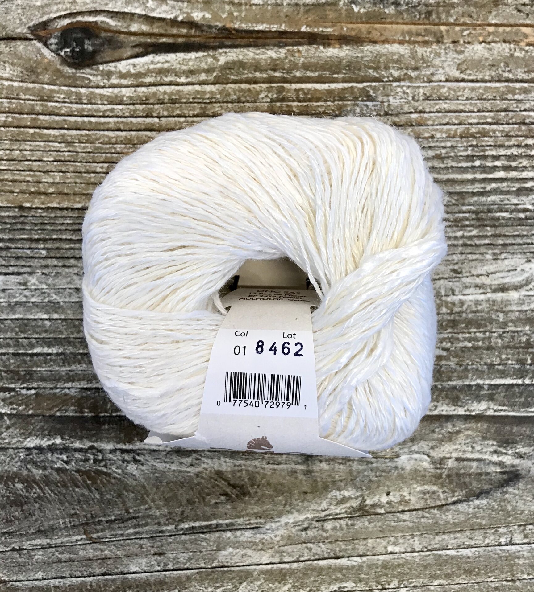 DMC Natura Linen 01 luunvalkoinen