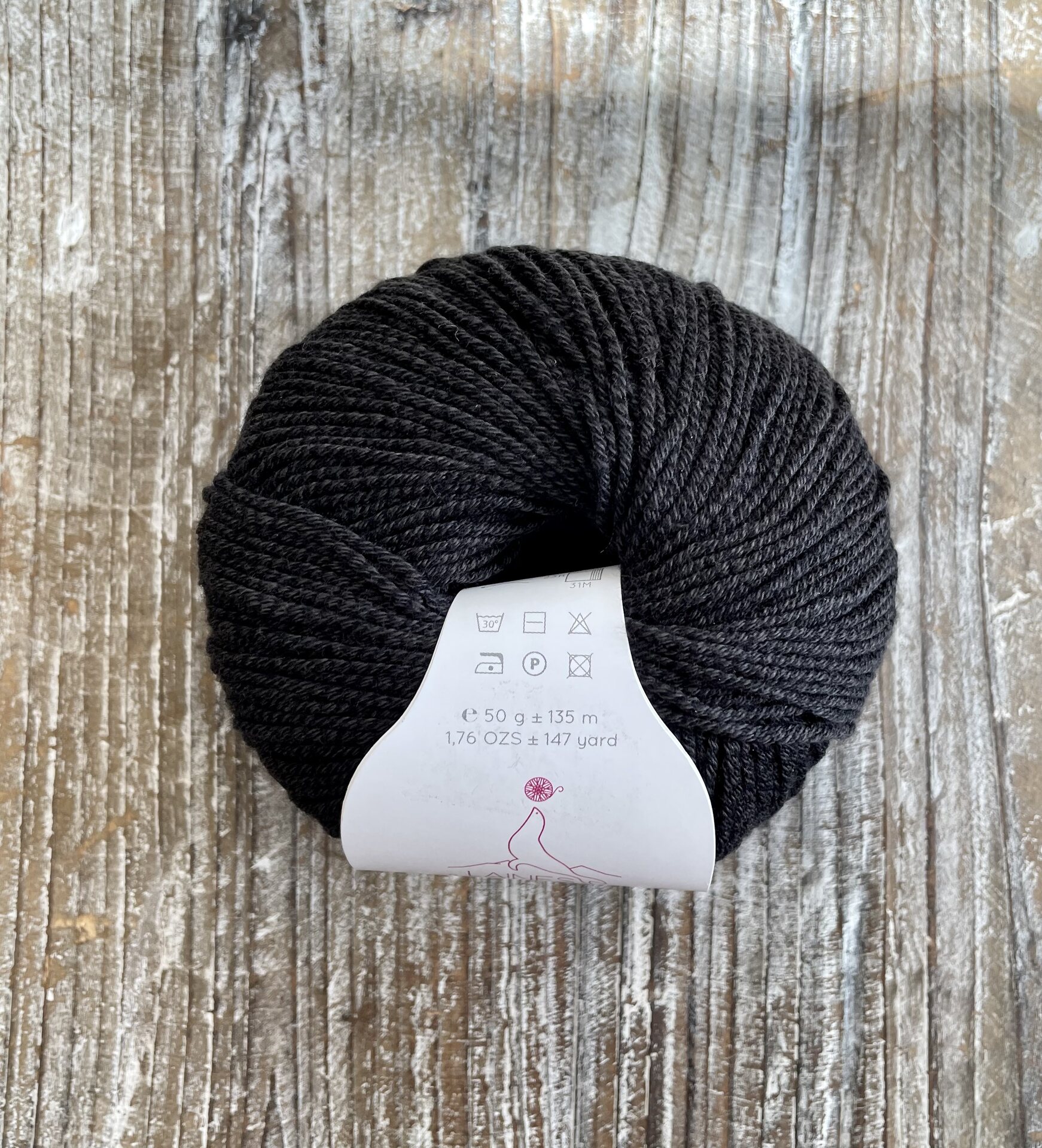 Laines du Nord Baby Soft 324 musta