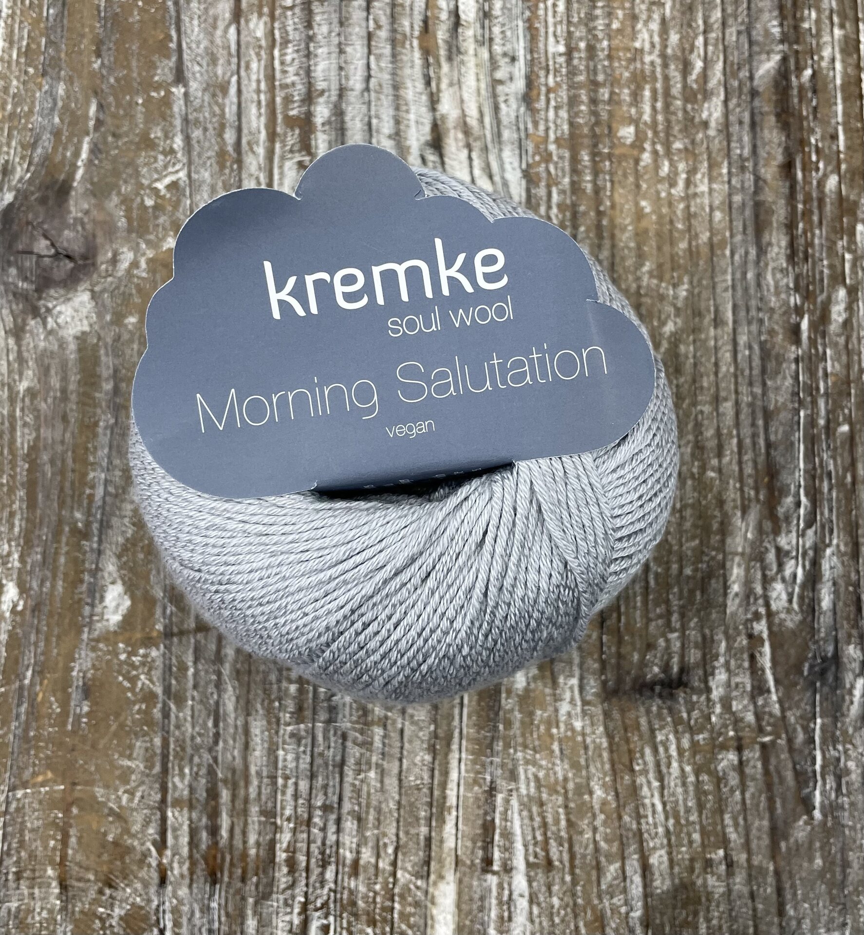 Kremke Soul Wool Morning Salutation Vegan 15 light grey