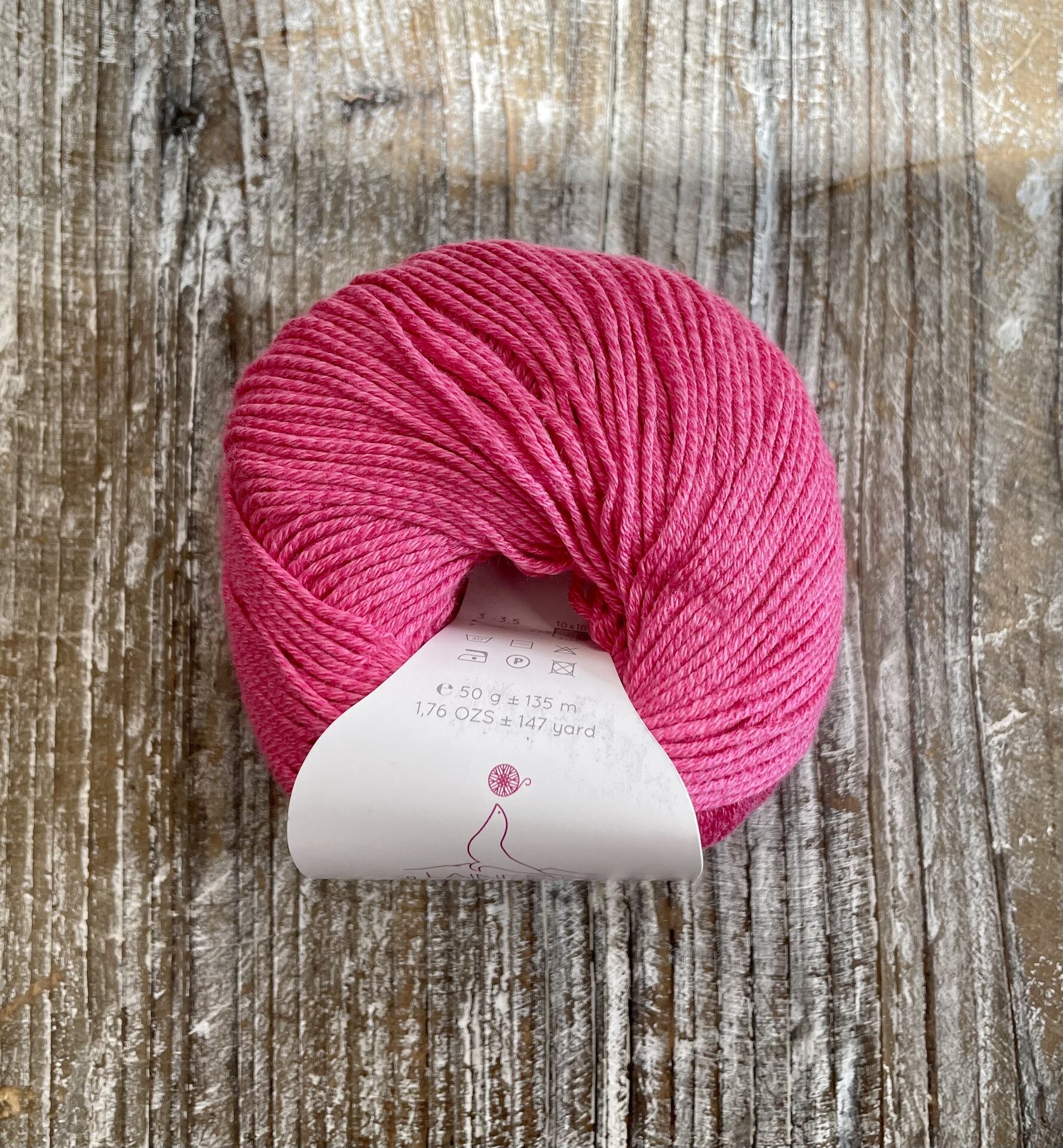 Laines du Nord Baby Soft 145 pinkki