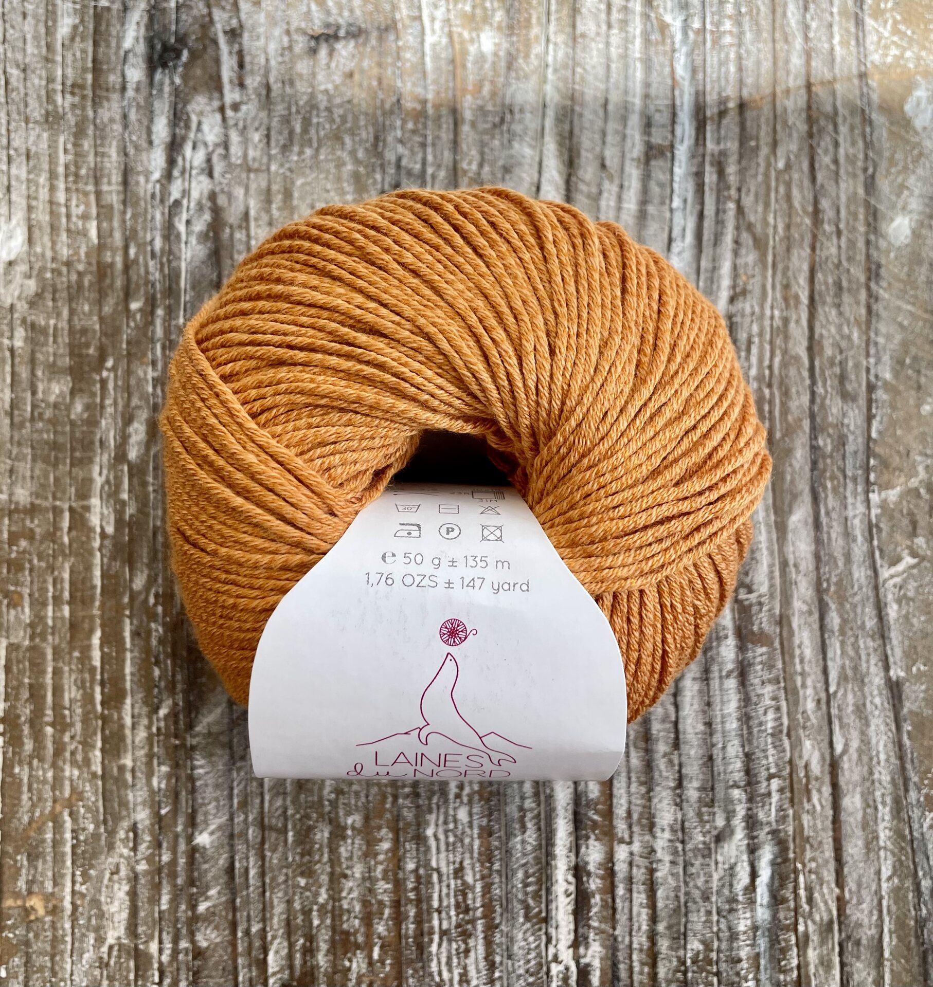 Laines du Nord Baby Soft 32 kaunis murrettu oranssi