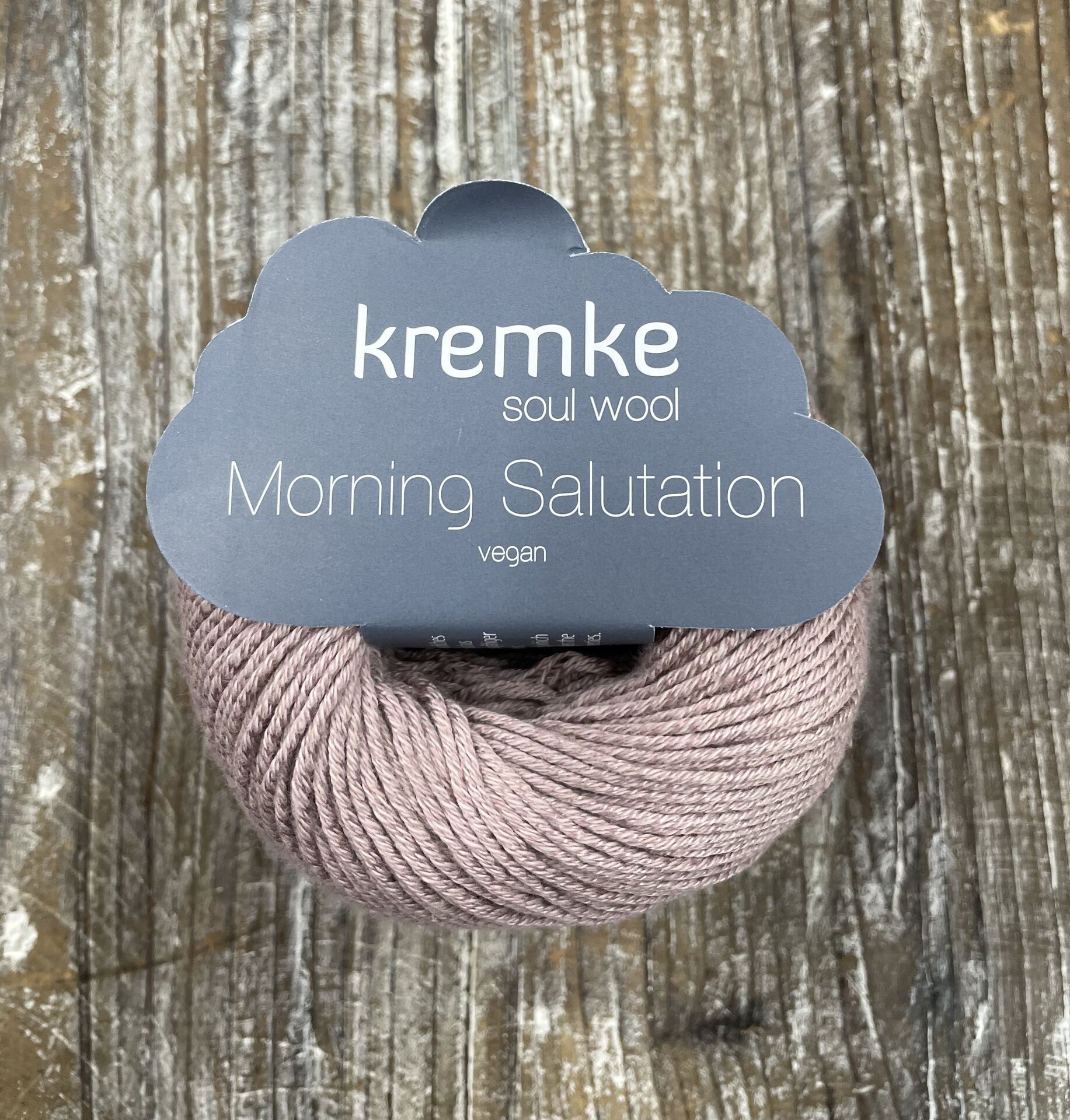 Kremke Soul Wool Morning Salutation Vegan 03 vanha roosa