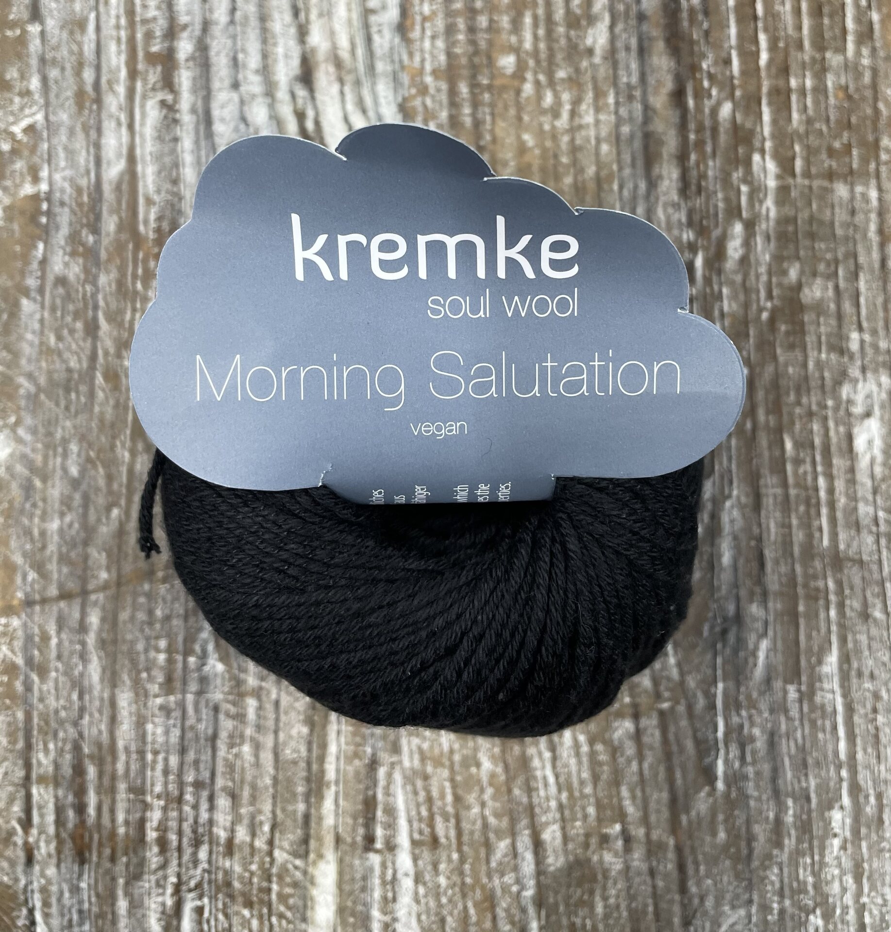 Kremke Soul Wool Morning Salutation Vegan 20 musta
