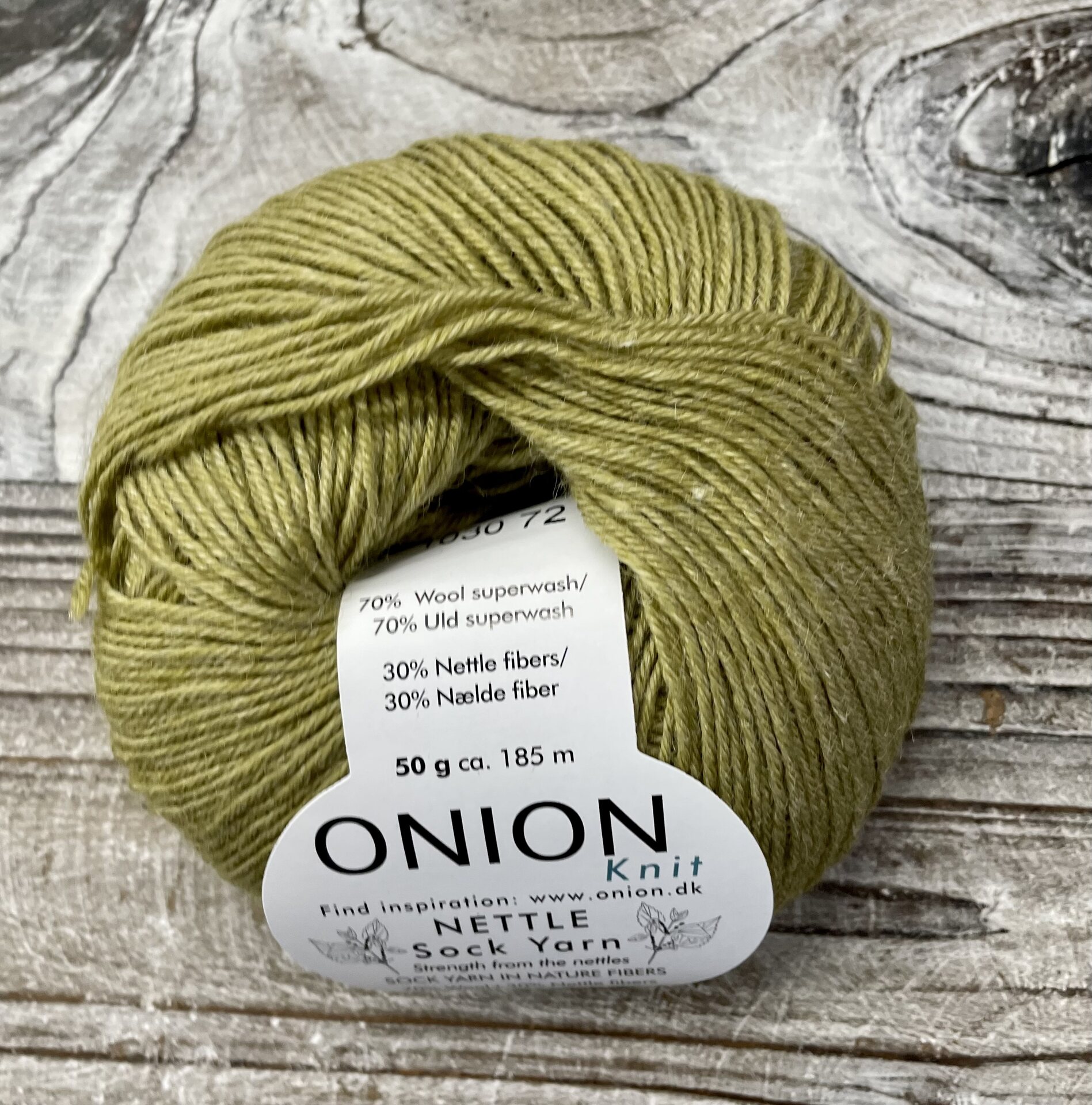 Onion Nettle sock 1030 oliivinvihreä