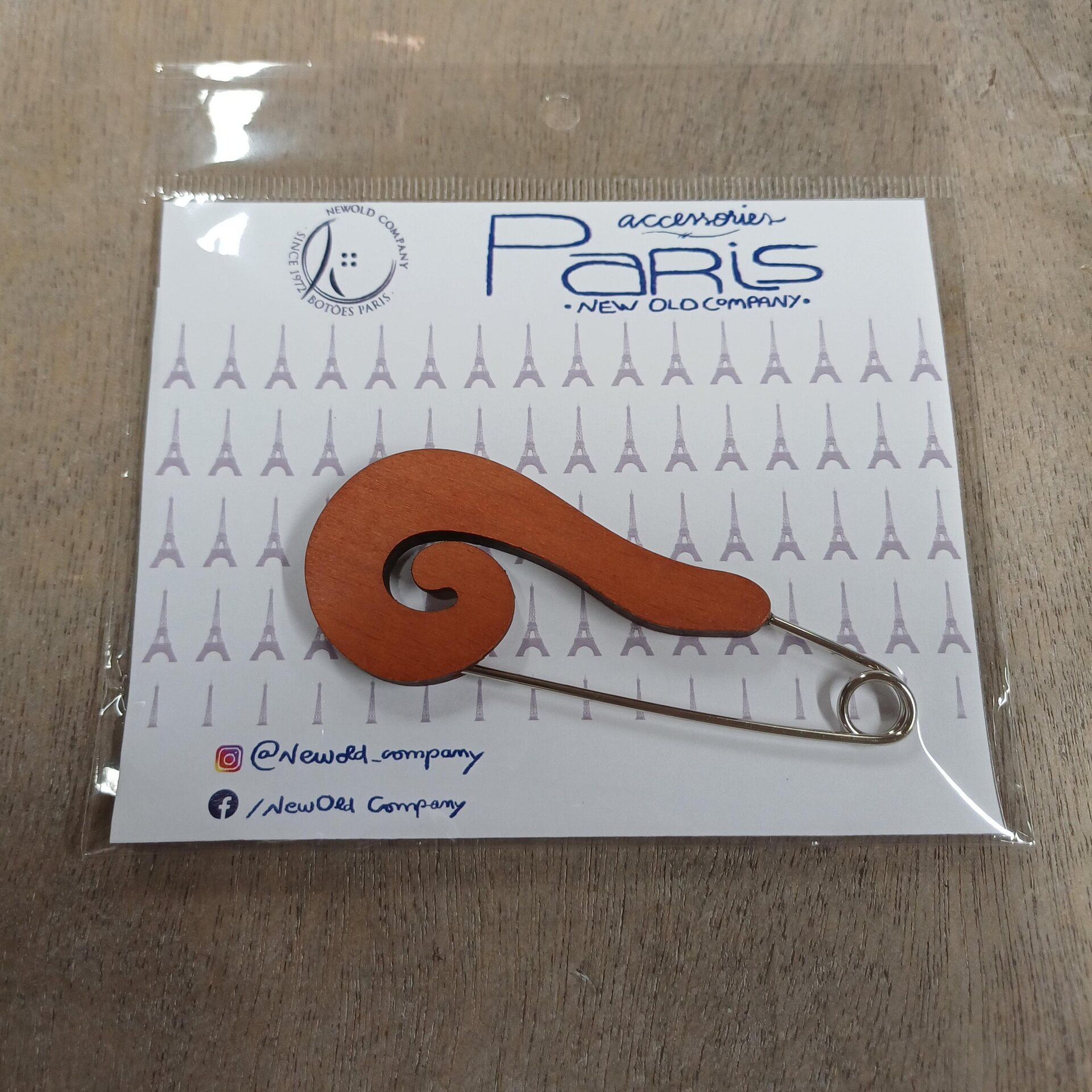 Falk Group Neula/solki neuleen kiinnittämiseen Kiekura, konjakki