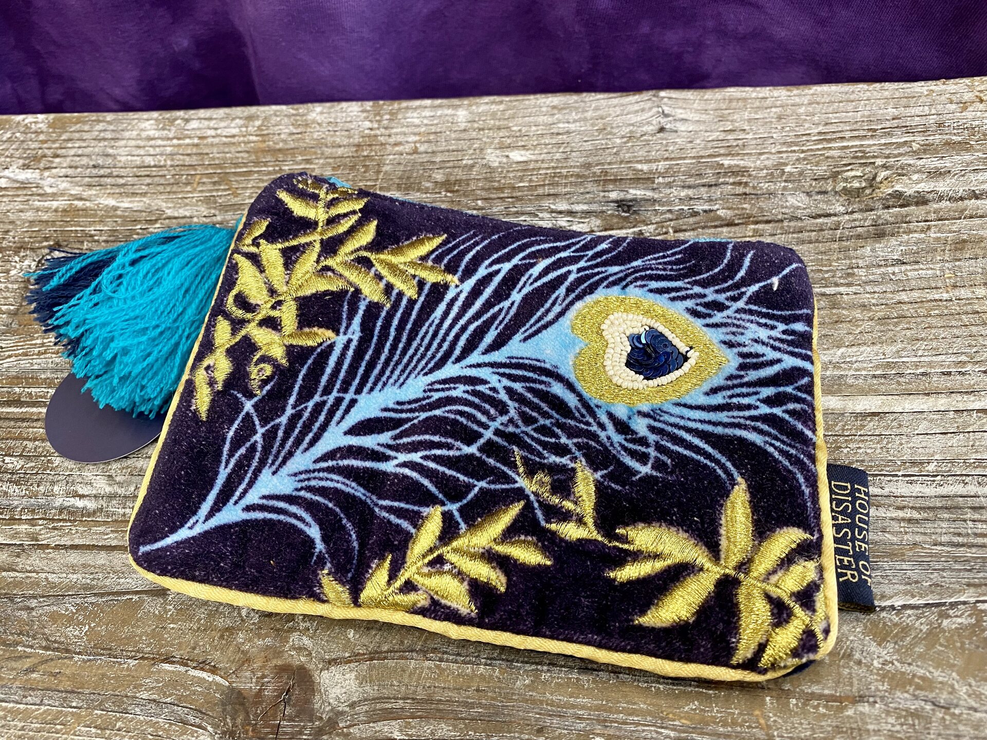 House of Disaster Hemaisevat kolikkopussi Riikinkukko