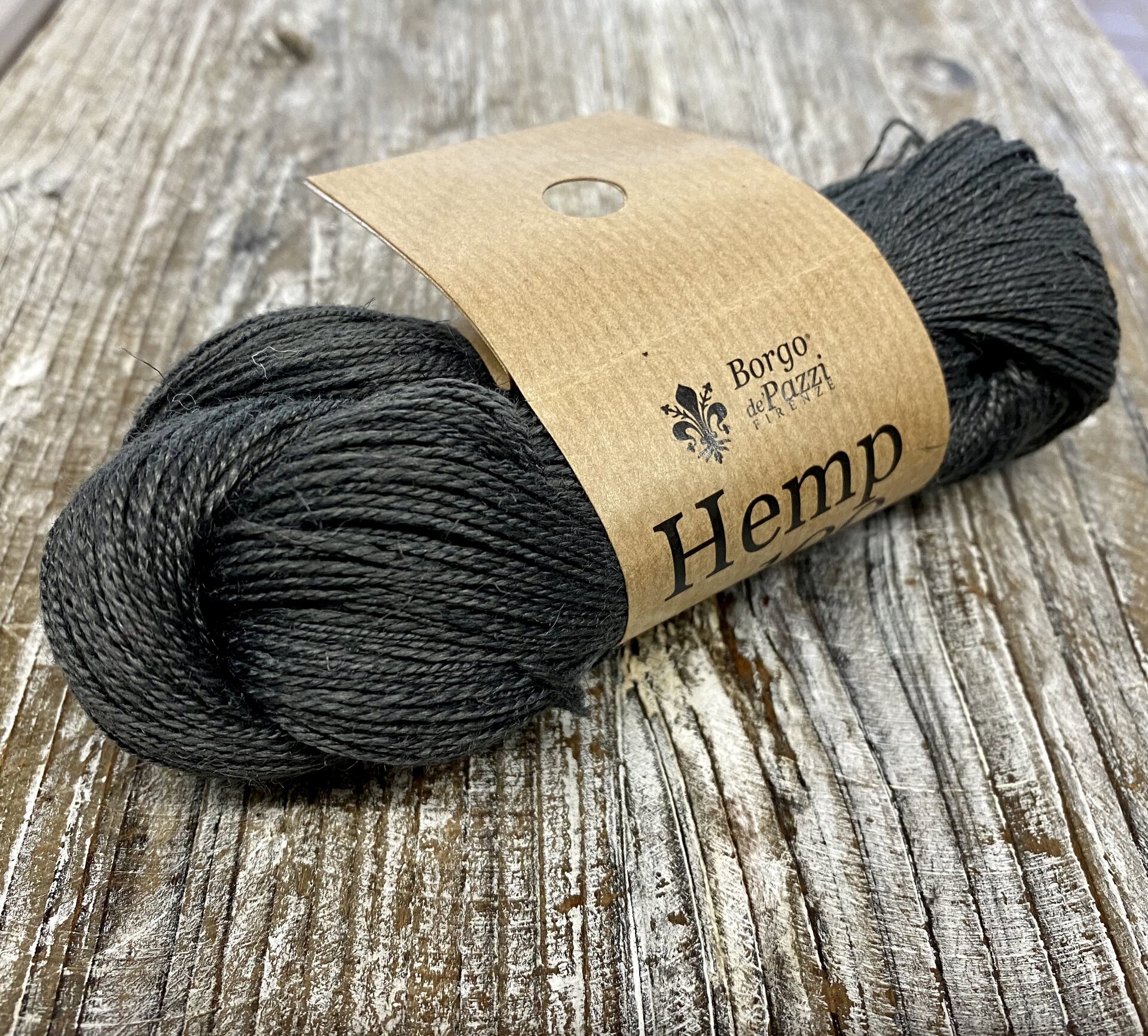 Borgo de'Pazzi Hemp 100 85 tummanharmaa