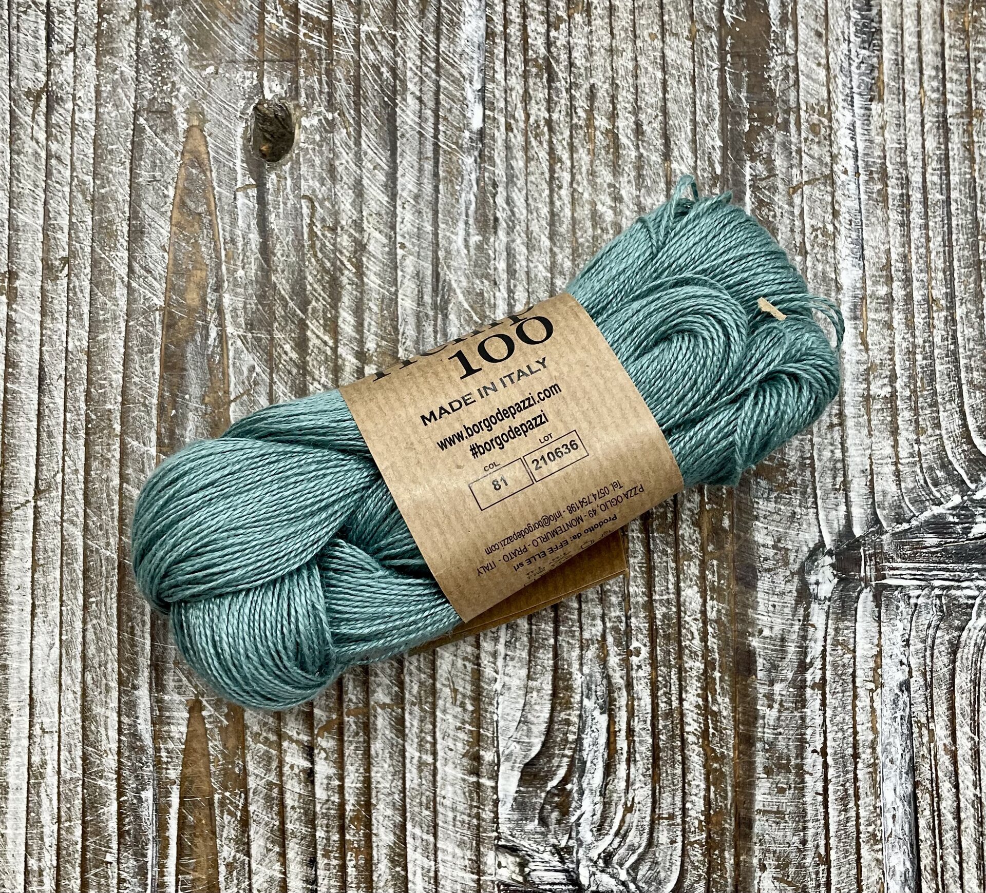 Borgo de'Pazzi Hemp 100 81 sinivihreä