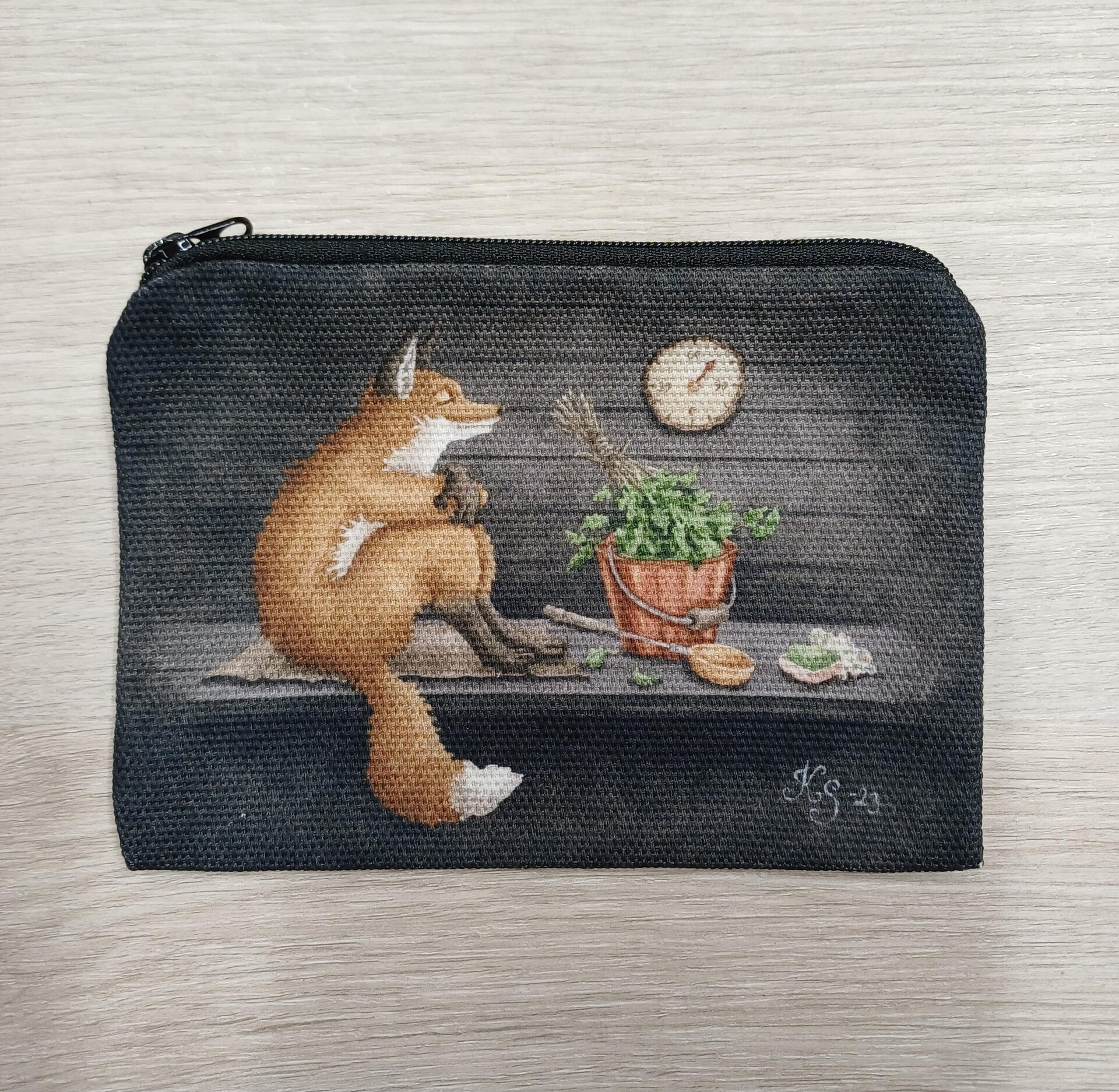 Katja Saario Kettu-pussukat 429 Vihtakettu (iso)