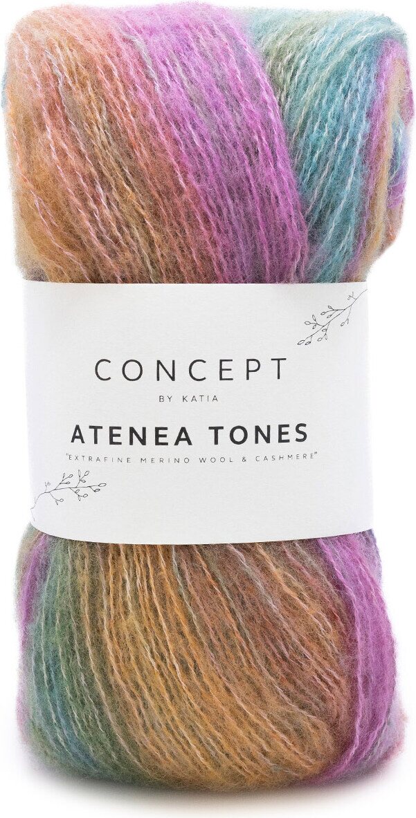 Katia Atenea ja Atenea Tones 204 Green-turquoise-Lilac