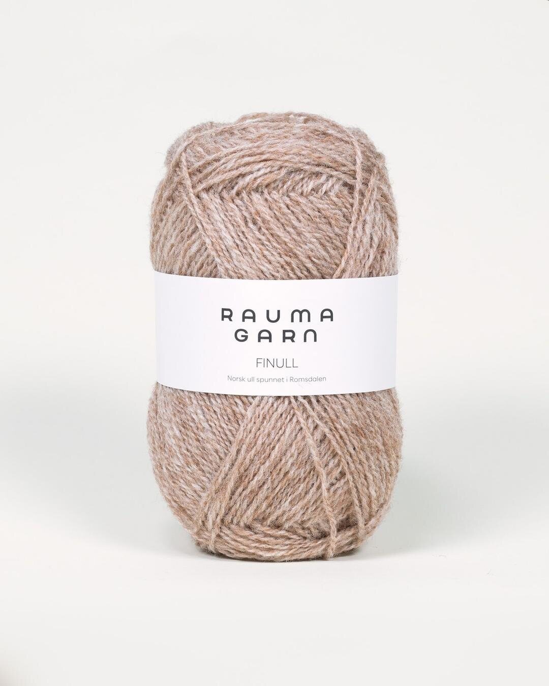 Rauma Garn Finull 0406 meleerattu beige