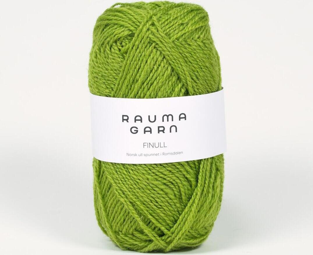 Rauma Garn Finull 0455 ompunvihreä