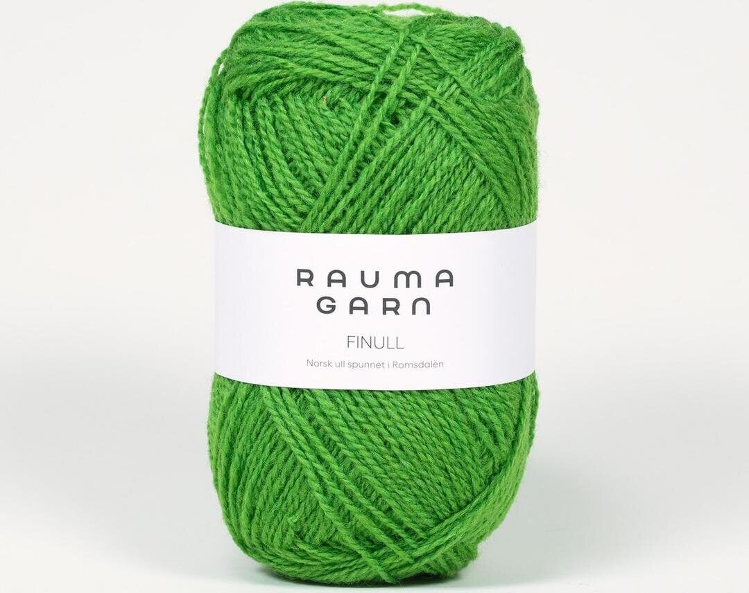 Rauma Garn Finull 0458 keväänvihreä