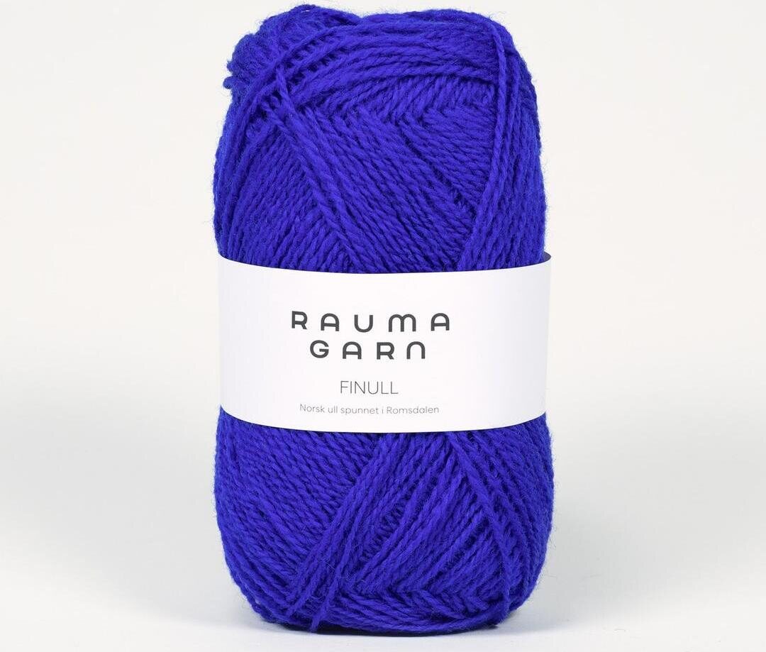 Rauma Garn Finull 0467 topakka sininen