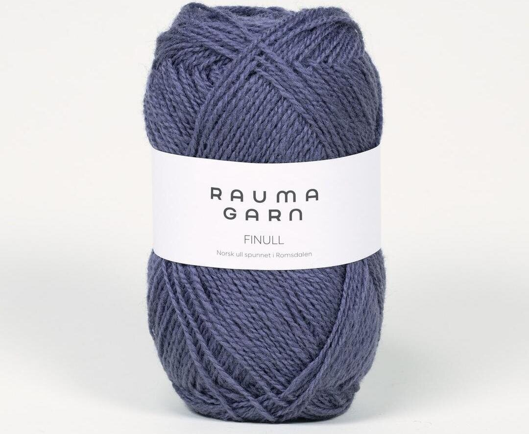 Rauma Garn Finull 4006 siniharmaa