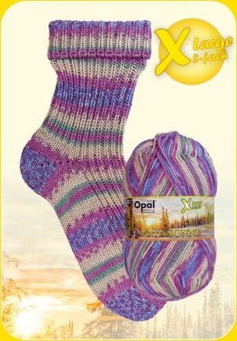 Opal Winter Sonne 8-ply 11431 lila