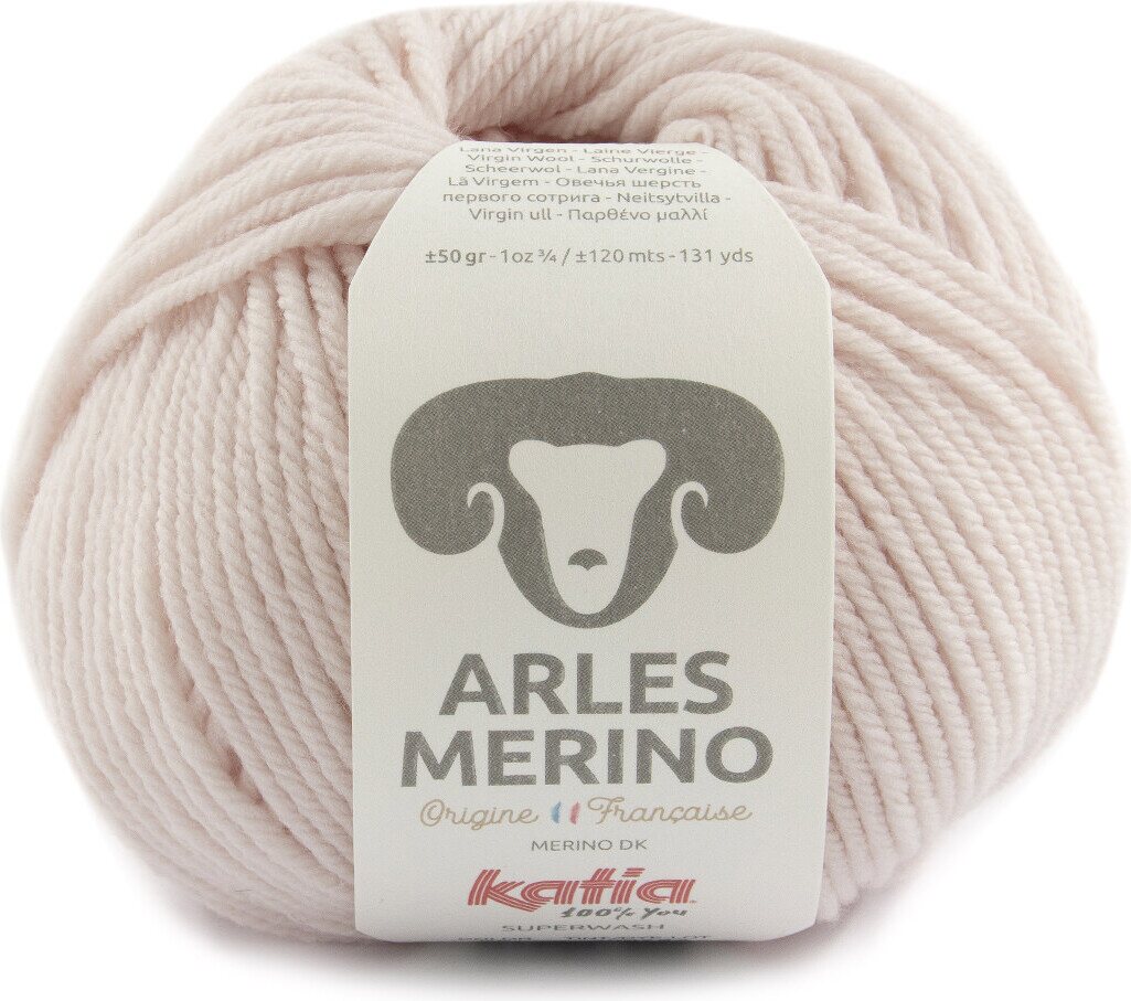 Katia Arles Merino 58 vaalea roosa