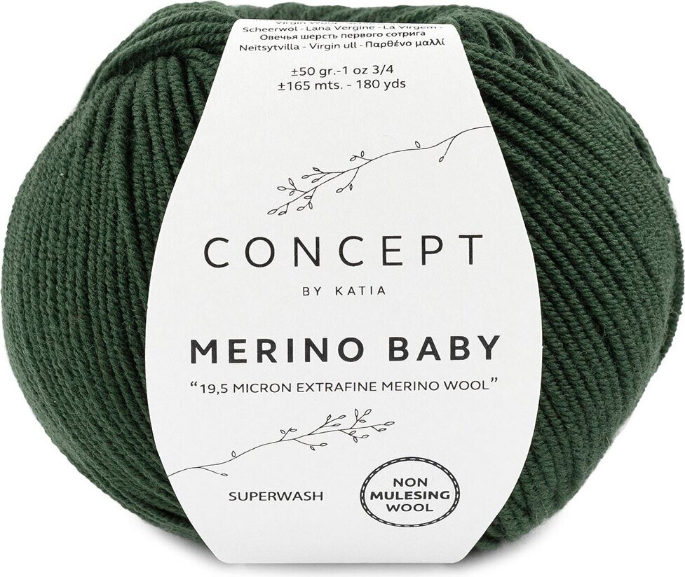 Katia Merino Baby 85 havun vihreä