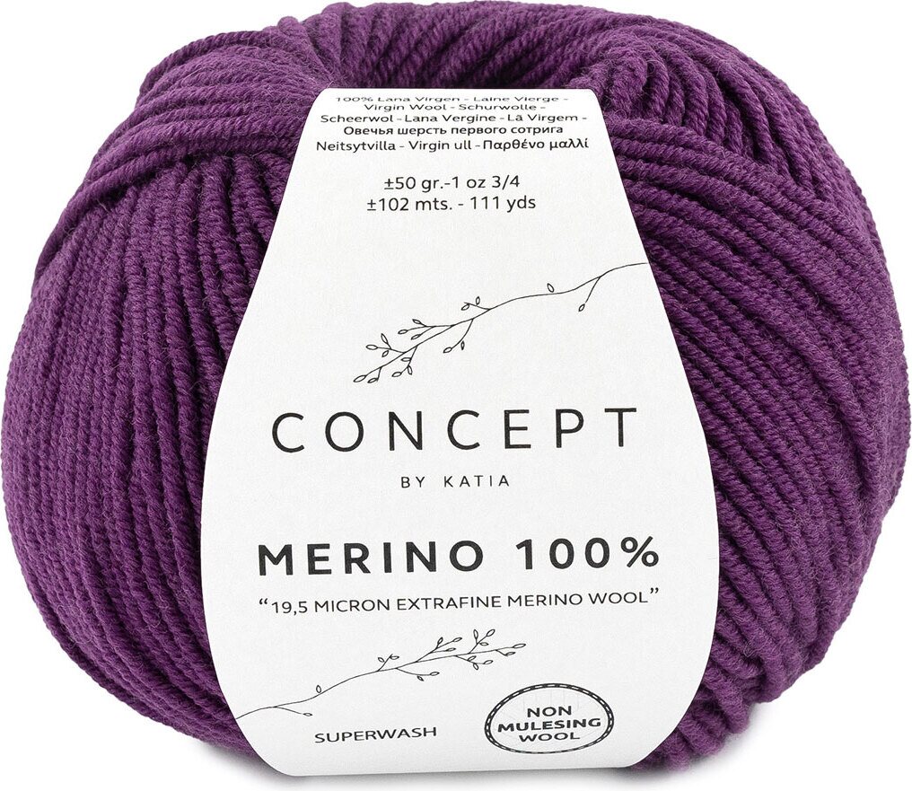 Katia Merino 100% 43 violetti