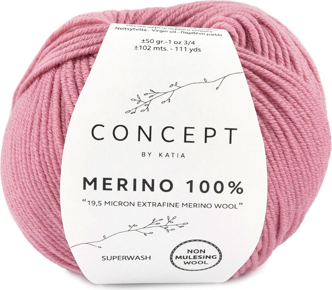 Katia Merino 100% 37 vanha roosa