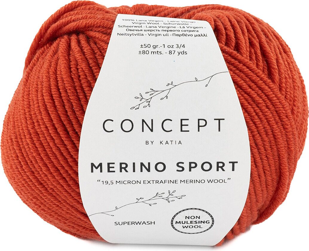 Katia Merino Sport 20 terrakotta