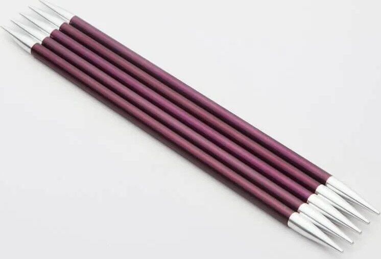 Knit Pro Zing sukkapuikot 20cm 6,0mm