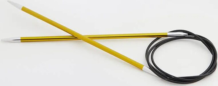 Knit Pro Zing Fixed Circular Needles 80cm 3,5 mm