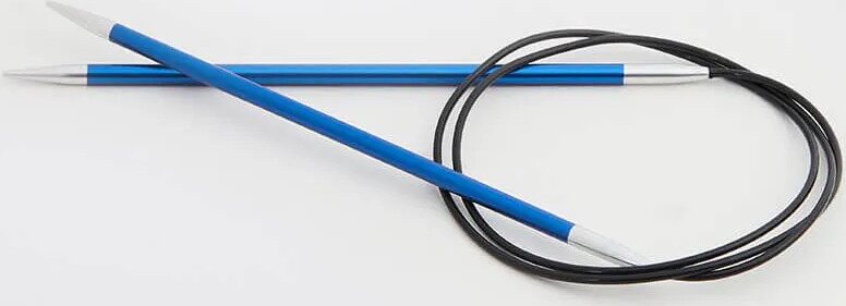 Knit Pro Zing Fixed Circular Needles 80cm 4 mm