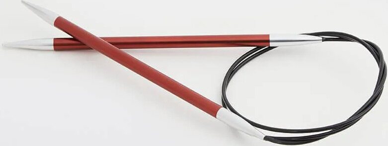 Knit Pro Zing Fixed Circular Needles 80cm 5,5 mm