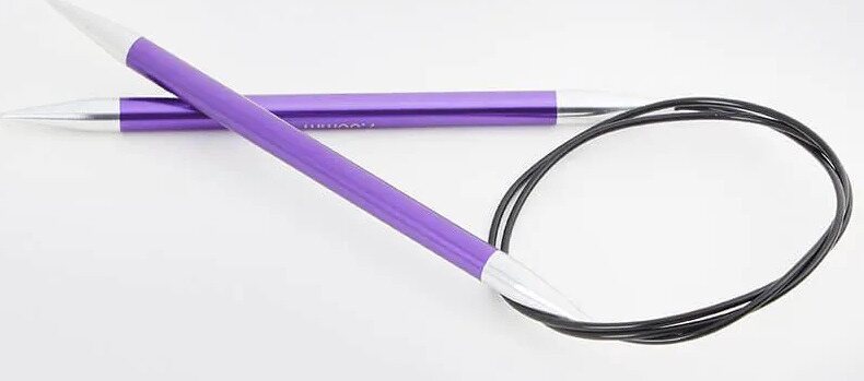 Knit Pro Zing Fixed Circular Needles 80cm 7,00mm