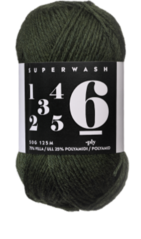 6-ply 54 Forest Green