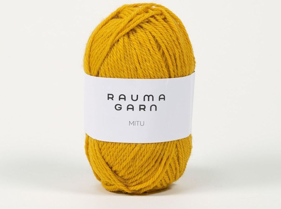 Rauma Garn Mitu 52 keltainen