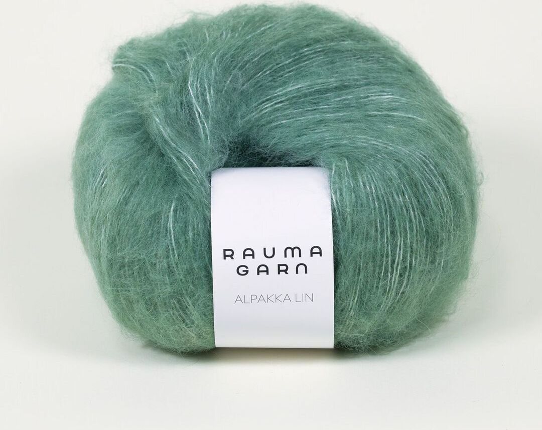 Rauma Garn Alpakka Lin 1364 jade