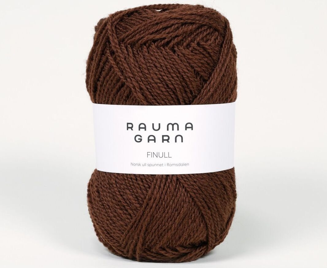 Rauma Garn Finull 4064 punaruskea