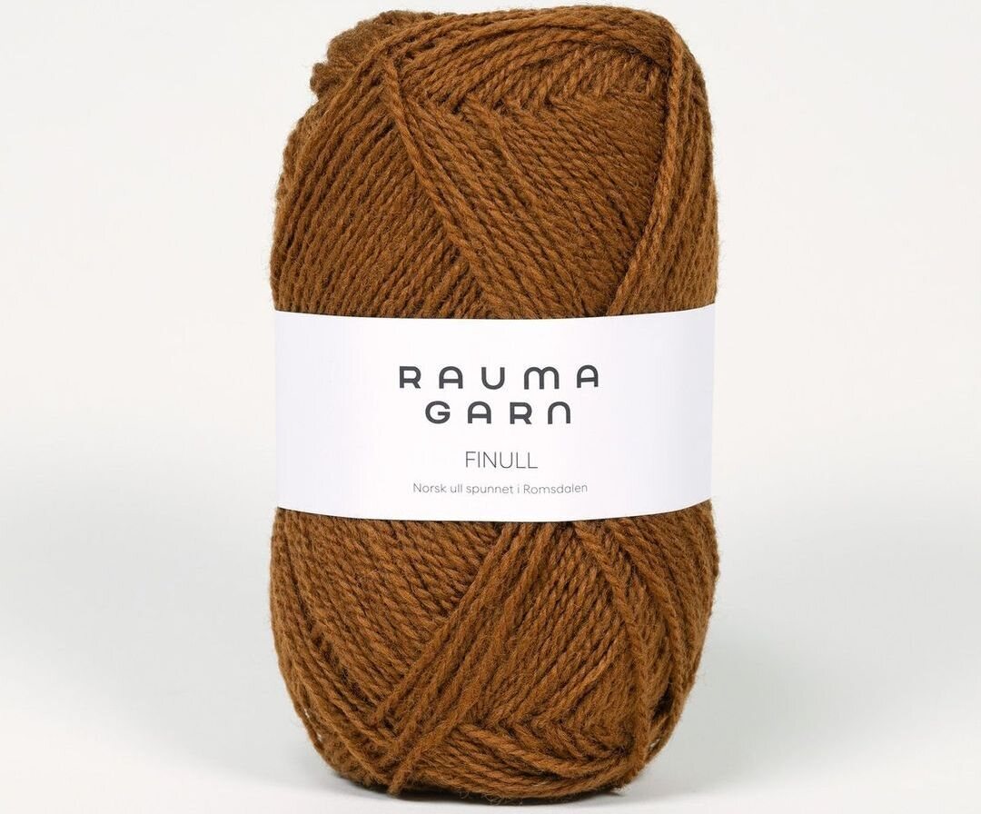 Rauma Garn Finull 4065 tumma kameli