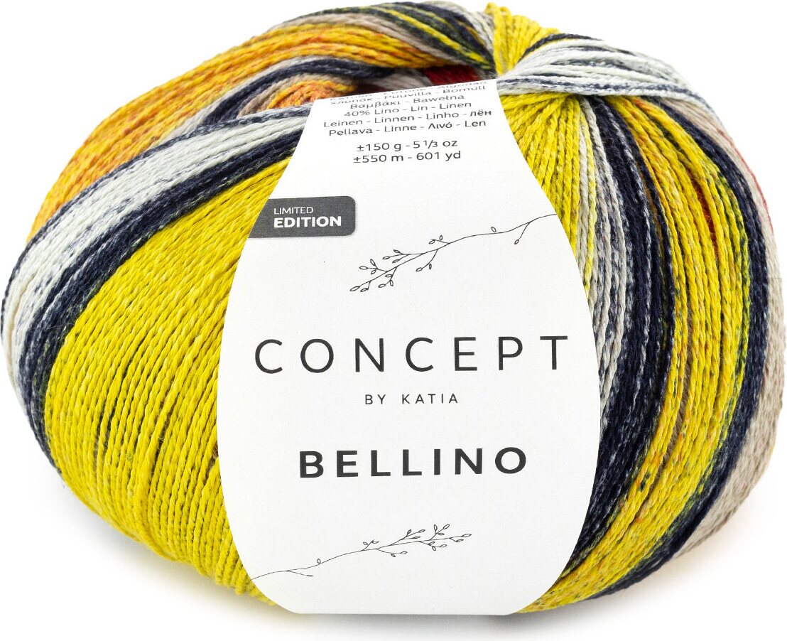 Concept by Katia Bellino 205 punainen-sitruunan keltainen-vihreä-sininen