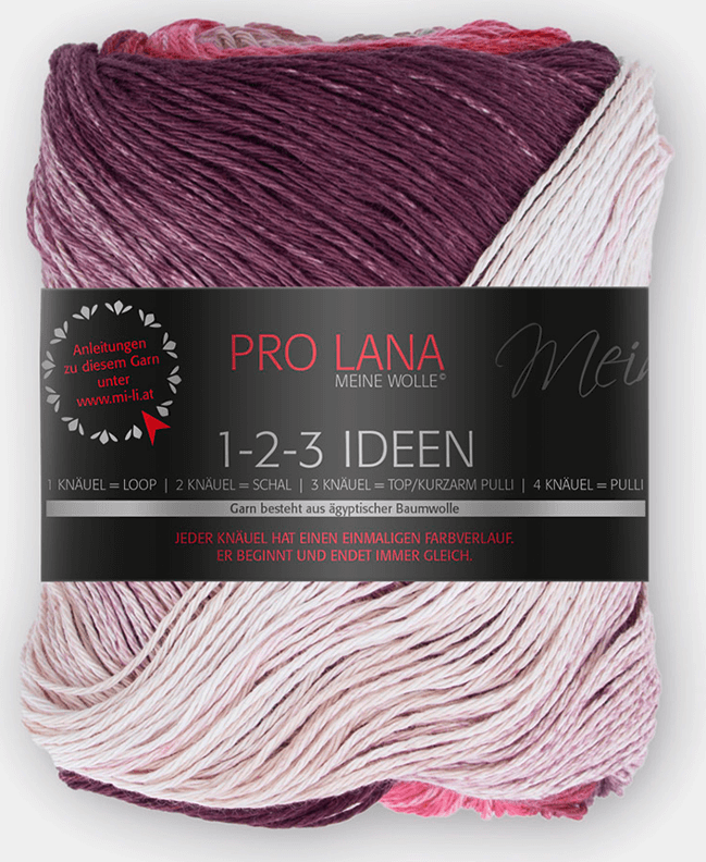 Pro Lana 1-2-3 Ideen 12 roosat