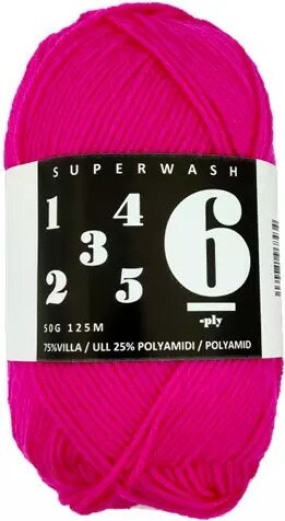 6-ply 806C pink neon