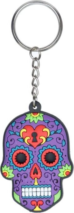 Avaimenperät Pääkallo, violetti