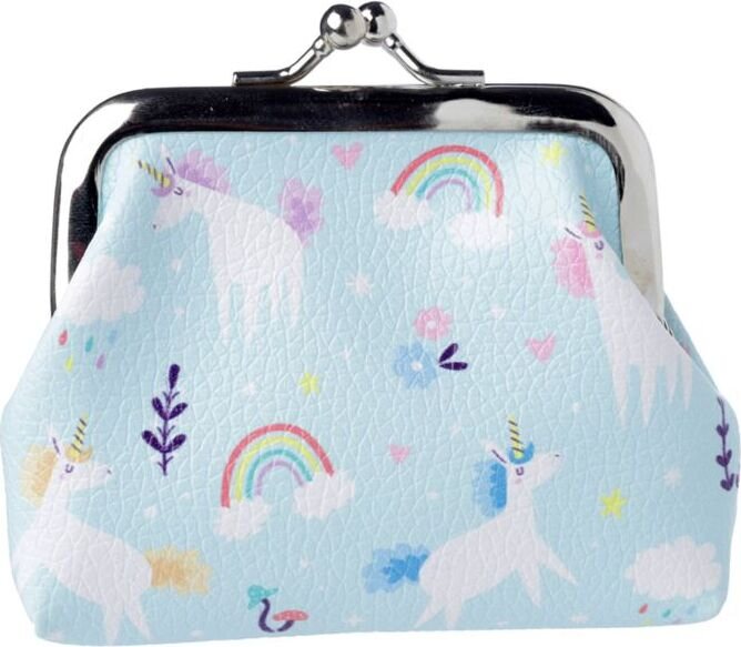 Pikku kukkaro, yksisarvinen Turkoosi