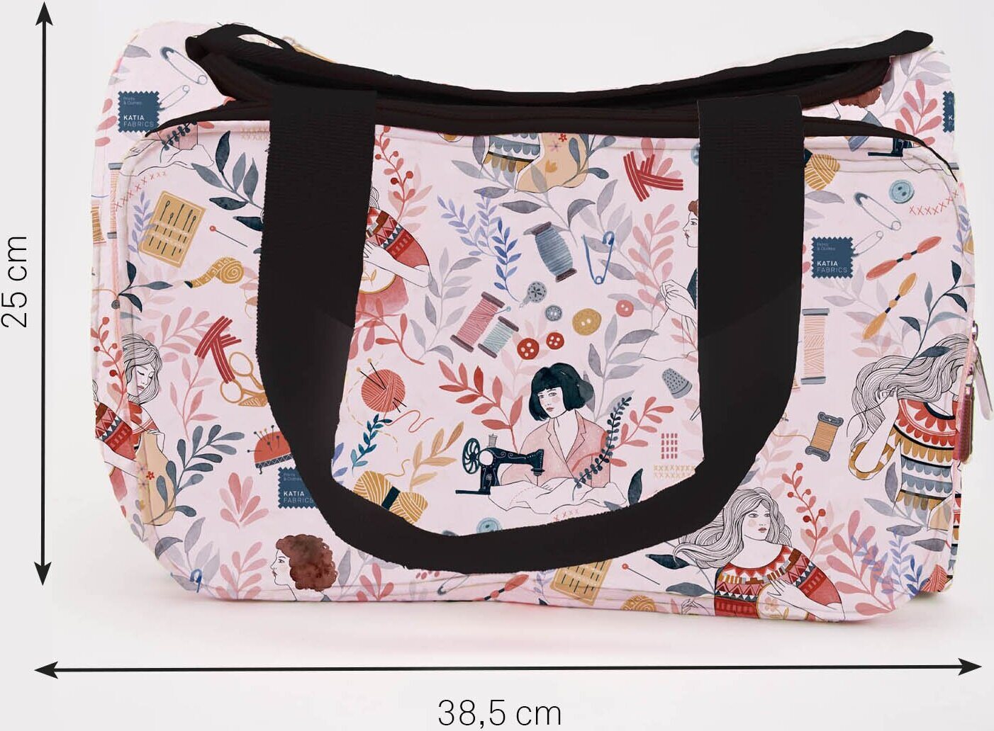 Katia Projektilaukku 1 luonnonvalkoinen