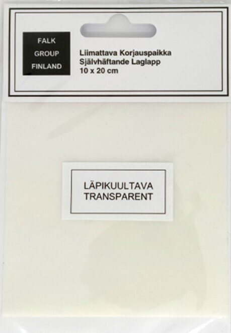 Falk Group Liimattava korjauspaikka Transparent